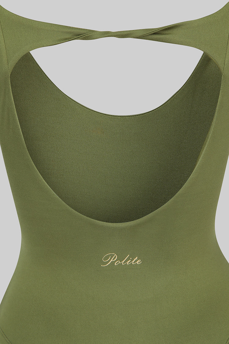 ELA PLUNGE NECK BODYSUIT