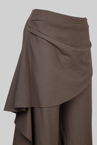 DRAPED TROUSERS