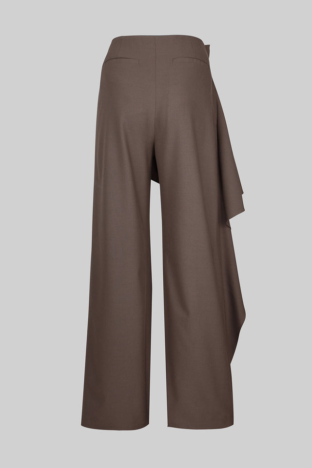 DRAPED TROUSERS