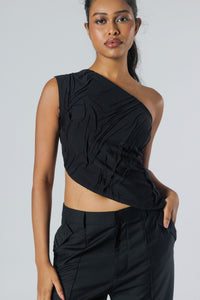 MISFUSED ONE SHOULDER TOP - Polite Society