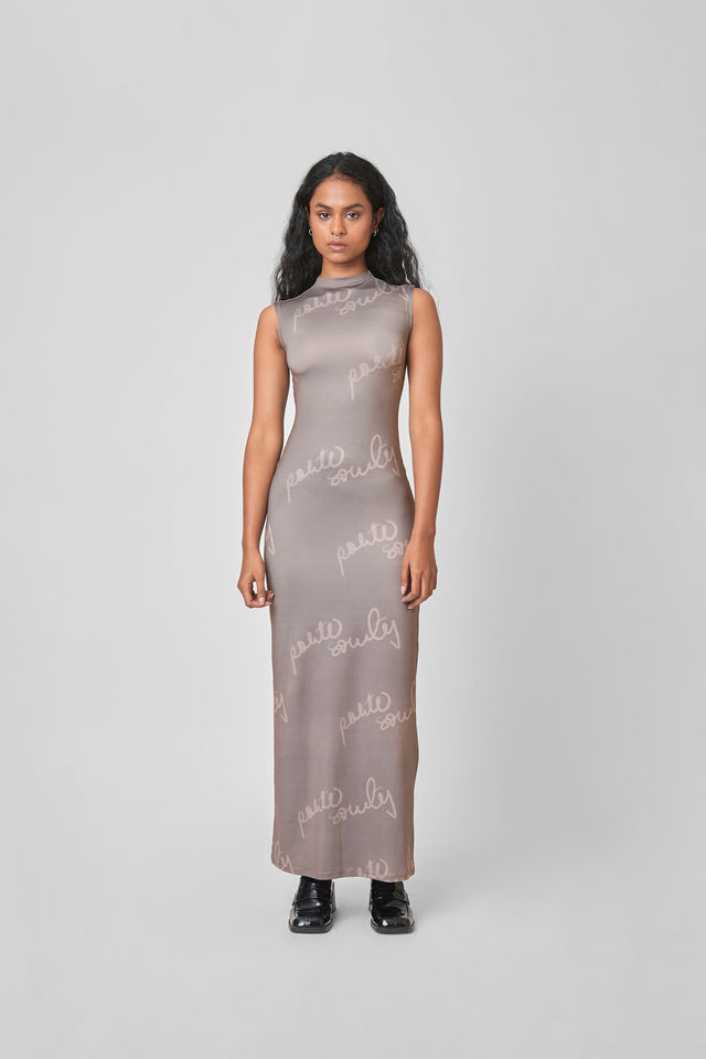 MUDDY LOGO DRESS - Polite Society