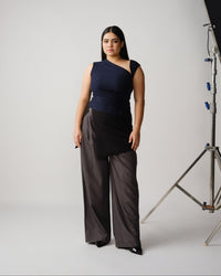 CORE PLEATED TROUSERS