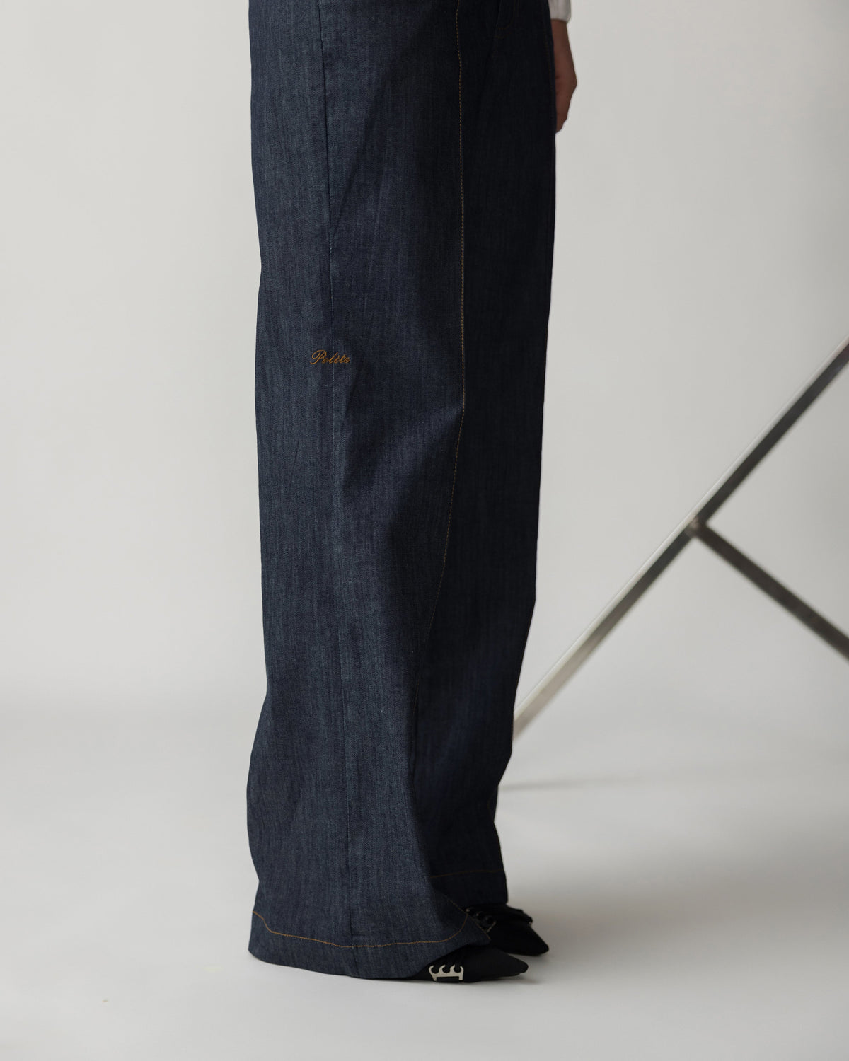 MIDWAIST DENIM PANTS