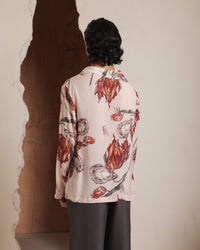 HIBISCUS PRINTED OVERSHIRT