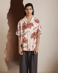 HIBISCUS BOWLING SHIRT