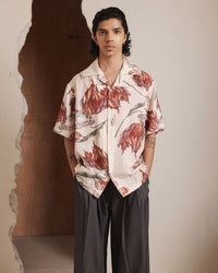 HIBISCUS BOWLING SHIRT