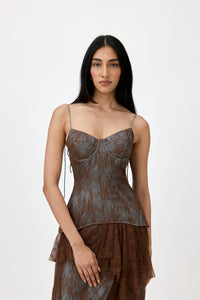 ALMA LACE CORSET TOP