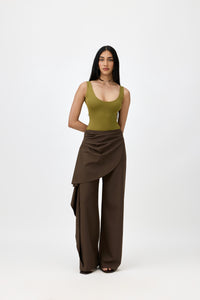 DRAPED TROUSERS