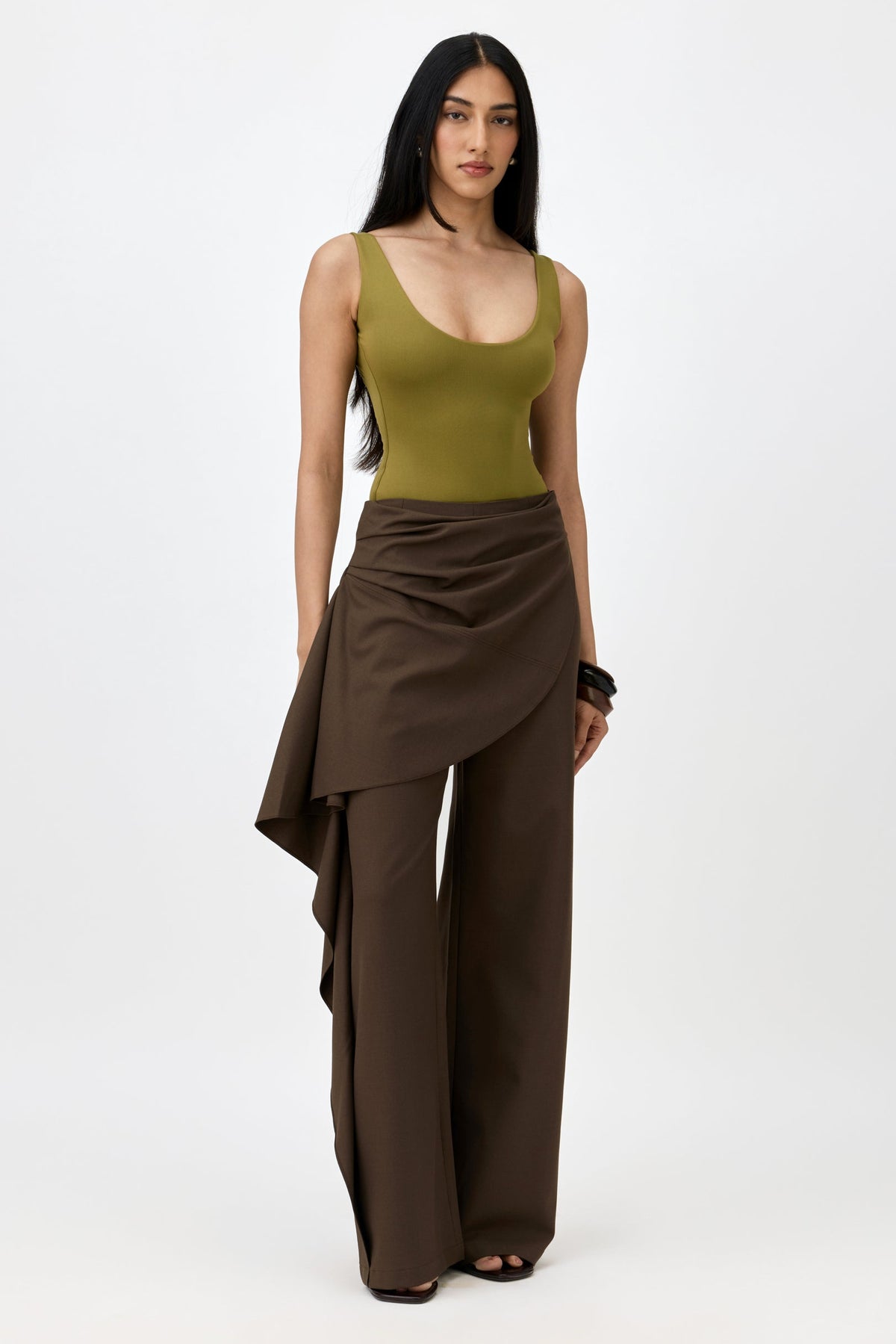 ELA PLUNGE NECK BODYSUIT