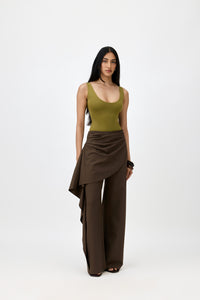 ELA PLUNGE NECK BODYSUIT