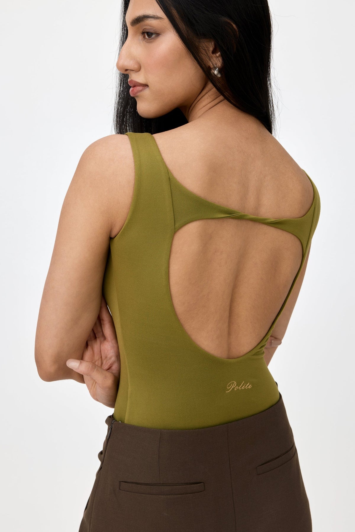 ELA PLUNGE NECK BODYSUIT