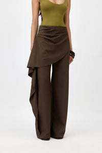 DRAPED TROUSERS