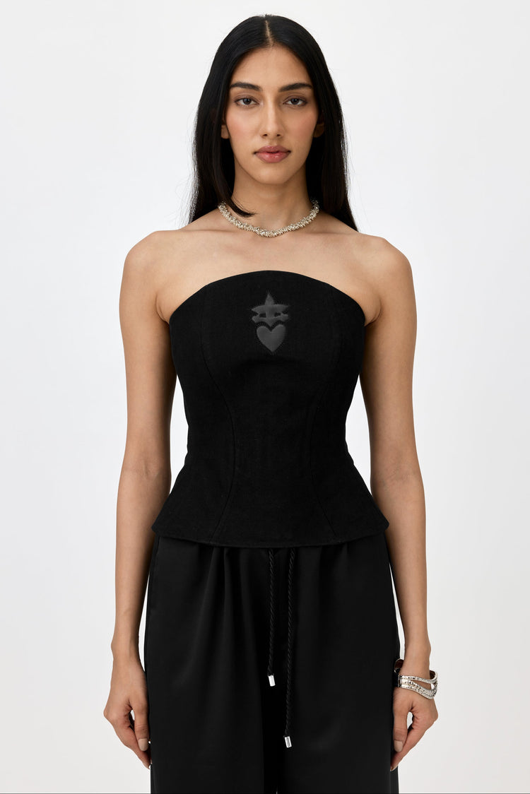 LILITH DENIM CORSET