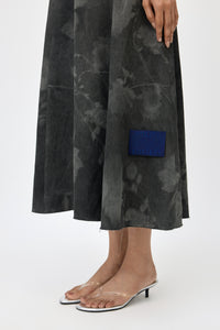 GULNAR DENIM MAXI DRESS
