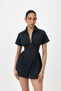 MEXI CORSET PLAYSUIT
