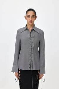 ROMY EYELET SHIRT