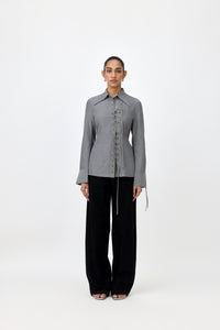 ROMY EYELET SHIRT