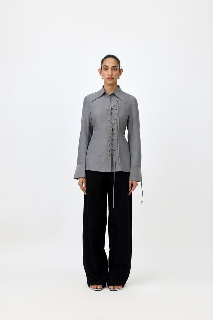 ROMY EYELET SHIRT