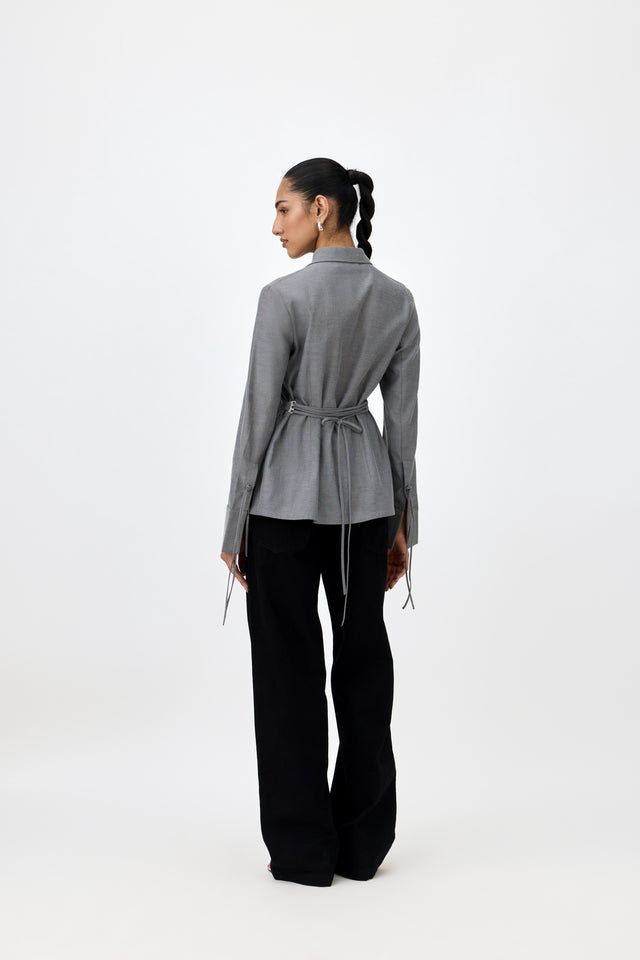 ROMY EYELET SHIRT