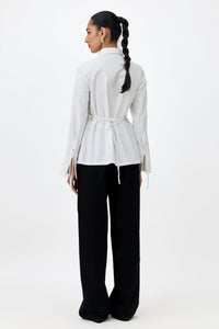 ROMY EYELET SHIRT