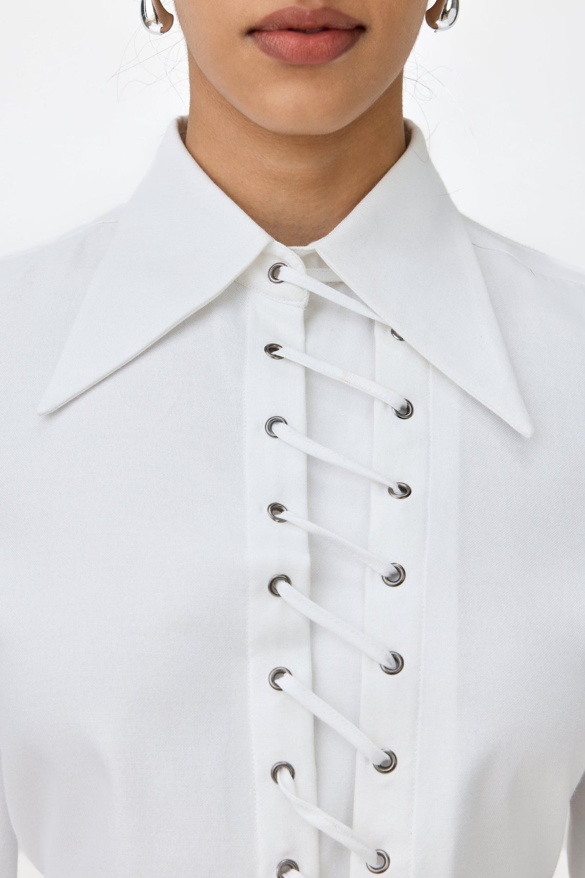ROMY EYELET SHIRT