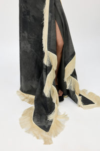 GULNAR DENIM SKIRT