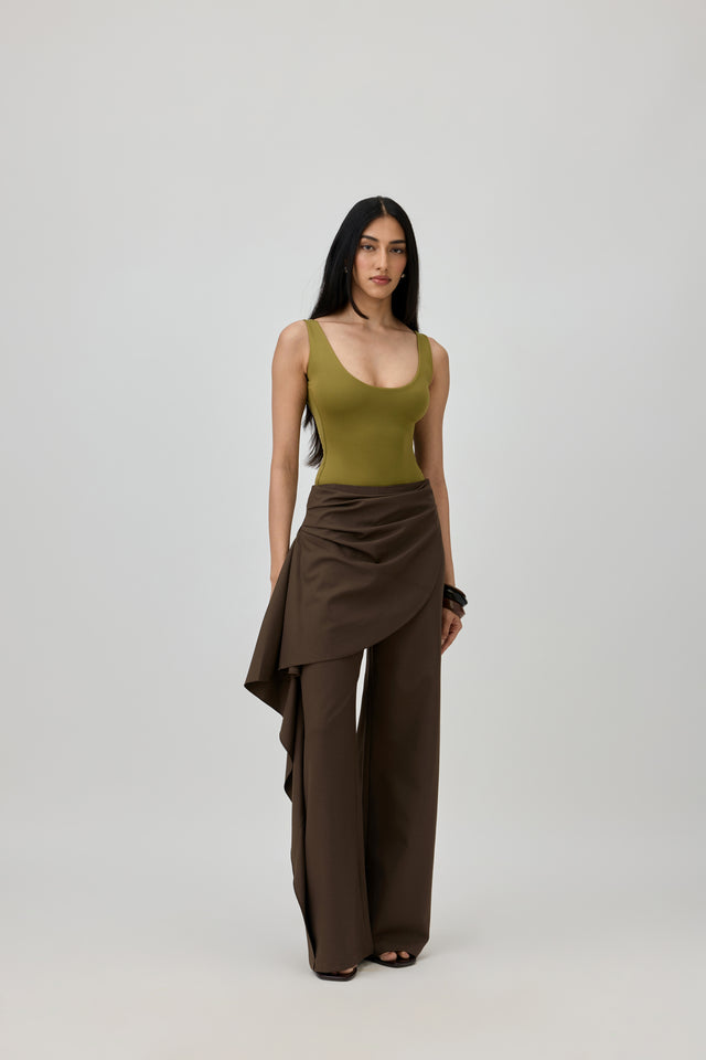 DRAPED TROUSERS