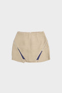 THE MINI SKIRT- CREME - Polite Society