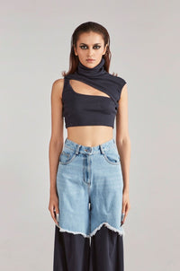 TURTLENECK CROP TOP - Polite Society