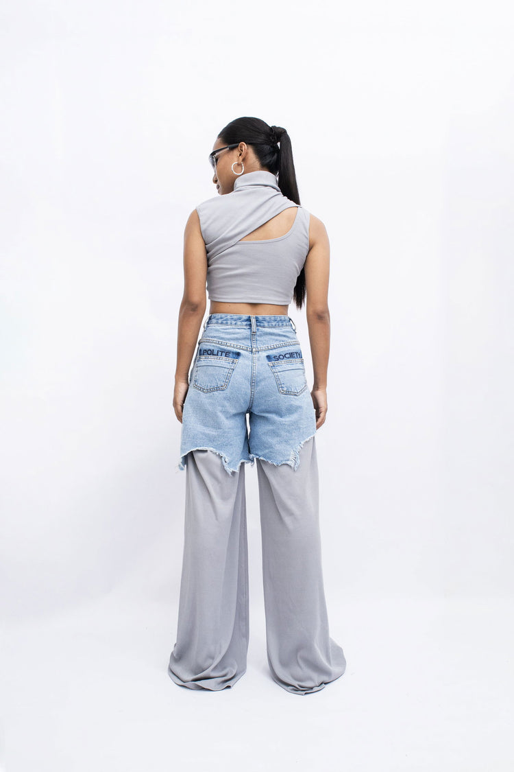TURTLENECK CROP TOP - Polite Society