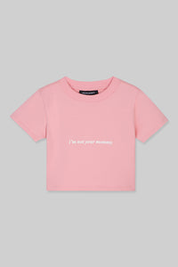 NOT YOUR MOM BABY TEE