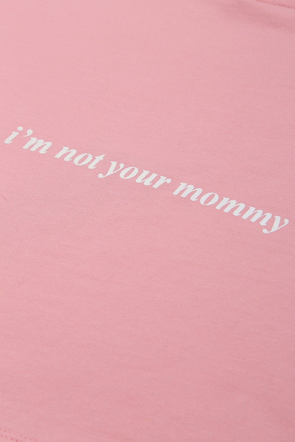 NOT YOUR MOM BABY TEE