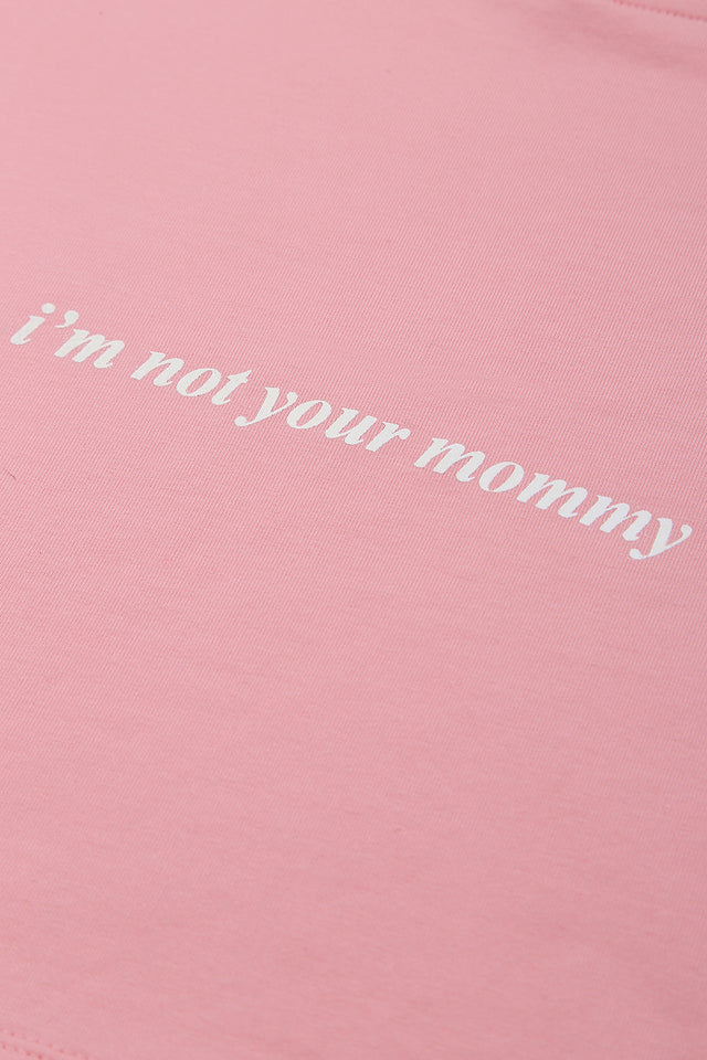 NOT YOUR MOM BABY TEE