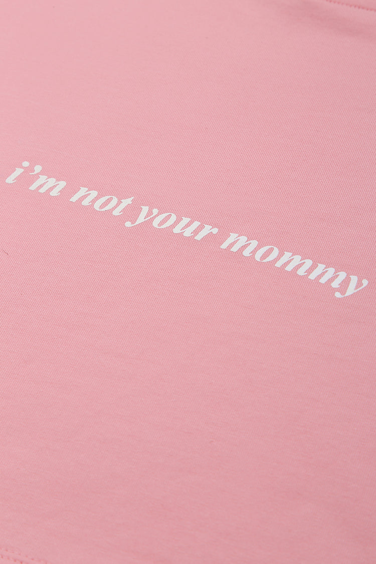 NOT YOUR MOM BABY TEE