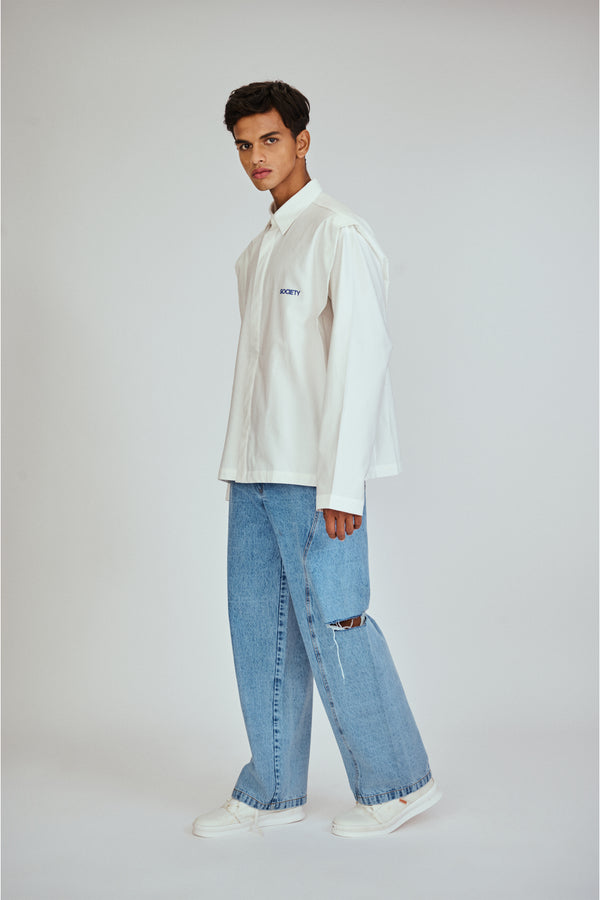 FRONT SEAM JEANS - Polite Society - BOTTOMS