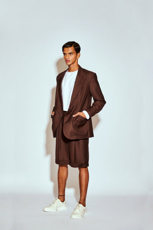 FORMAL PLEATED SHORTS - Polite Society - BOTTOMS