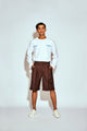 FORMAL PLEATED SHORTS - Polite Society - BOTTOMS